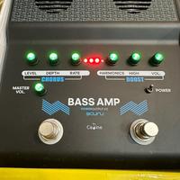 Caline Scuru S5 bass ampli Fx a batteria x basso