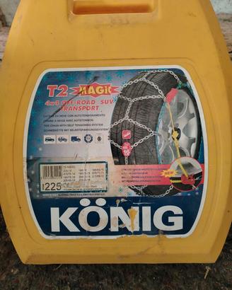 Catene da neve Konig 225 Nuove 