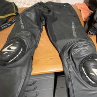 Pantaloni pelle moto Spike