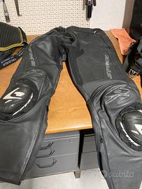 Pantaloni pelle moto Spike