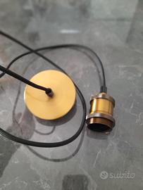 Lampade a sospensione retrò/vintage - attacco E27
