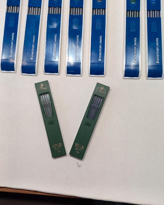 Mine STAEDTLER e FABER CASTELL diametro 2 mm