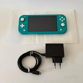 Nintendo Switch Lite Azzurra Blu Turchese Completa