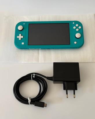 Nintendo Switch Lite Azzurra Blu Turchese Completa