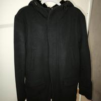 Cappotto Zara blu scuro 