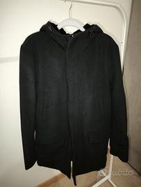 Cappotto Zara blu scuro 