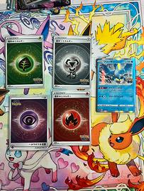 Set 5 carte pokemon go giapponesi holo / reverse