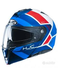 Casco mod. HJC i90 + interfono Midland Btx 1 Pro