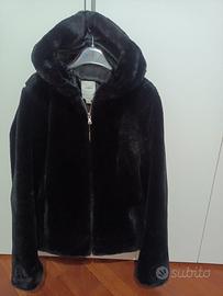 Giacca di pelliccia nera • Subdued • taglia S •