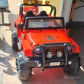 jeep per bambini 2 posti 4 wd 12v