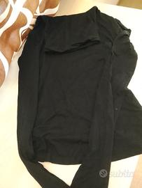 maglietta a collo alto