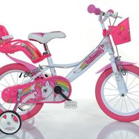 Bicicletta bambina con ruote da 16"