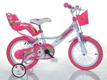 Bicicletta bambina con ruote da 16"