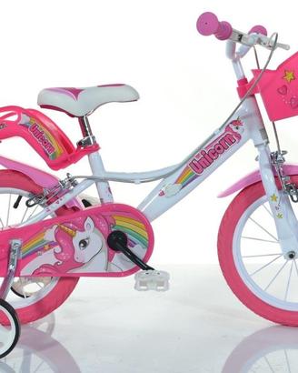 Bicicletta bambina con ruote da 16"