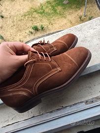 Scarpe Derby Morlands Vintage Marroni