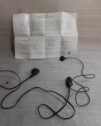 Microfono Auricolare YAESU   MH19A2B