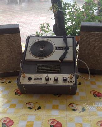 Giradischi anni 50 60