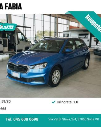 SKODA Fabia 1.0 MPI 80 CV