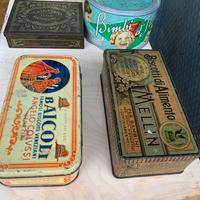 Scatole in ferro vintage