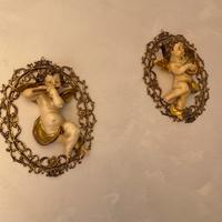 2 angioletti da parete