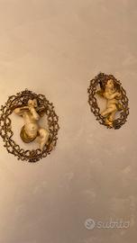 2 angioletti da parete