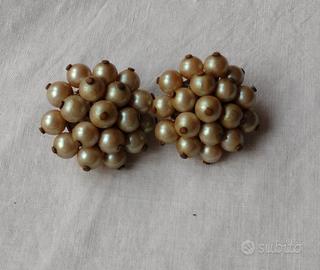 Orecchini Vintage anni 50 - Bigiotteria -