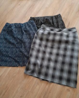 3 Gonne tubino tg XL 