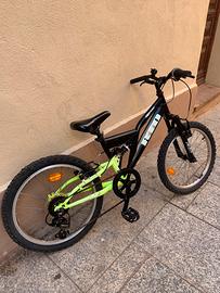 Bicicletta 20 mtb biammortizzata  € 80