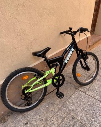 Bicicletta 20 mtb biammortizzata  € 80