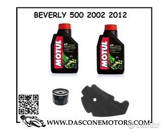 Kit tagliando beverly 500 2002 2012
