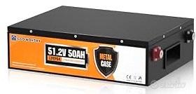 Batteria ECO-WORTHY LiFePO4 48 V 50 Ah