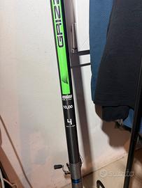 Canna da pesca trota torrente 10 mt maver