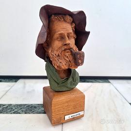 Statua Busto in cartapesta leccese Miglietta