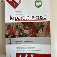 “Le parole le cose”  vol.1 letteratura italiana