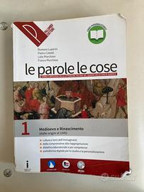 “Le parole le cose”  vol.1 letteratura italiana