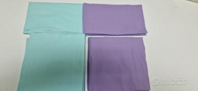 Lenzuolo da sotto e federa per letto singolo