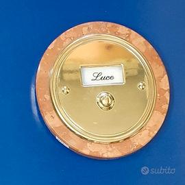 Pulsantiera campanello con un nominativo