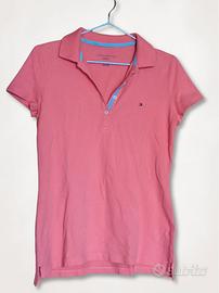 Polo Tommy Hilfiger rosa corallo