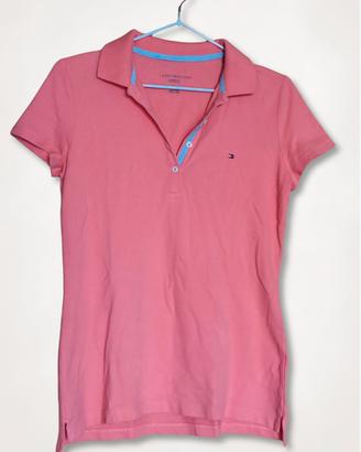 Polo Tommy Hilfiger rosa corallo