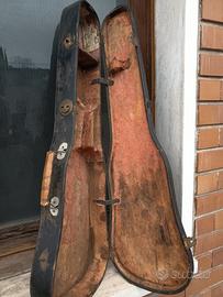 Antica Custodia in Legno per Violino fine del 1800