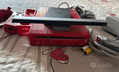 Wii rossa con joystick