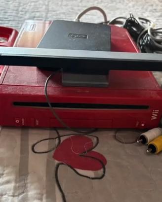 Wii rossa con joystick