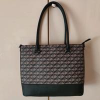 Borsa a due manici fantasia