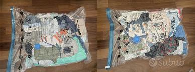 Lotto 34 kg vestiti bambino 0-2 anni e calzature