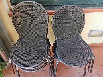 sedie ferro esterno 