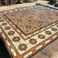 Cementine siciliane decorative d'epoca '900 - 10