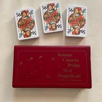Carte da gioco ramino canasta bridge skat