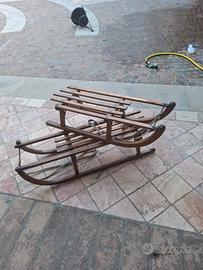 Slittini legno vintage