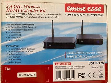 Trasmettitore wireless emme esse cod.87178