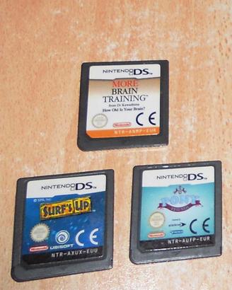 3 GIOCHI NINTENDO DS - MORE BRAIN TRAINING - PONY